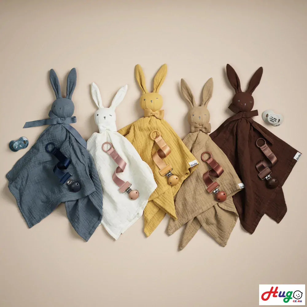 Dřevěný klips na dudlík Elodie Details - Pure Khaki