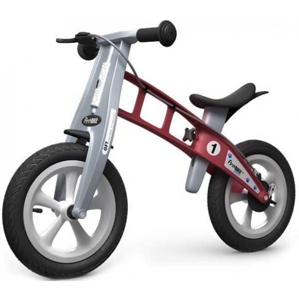 FirstBIKE Street s brzdou, Red