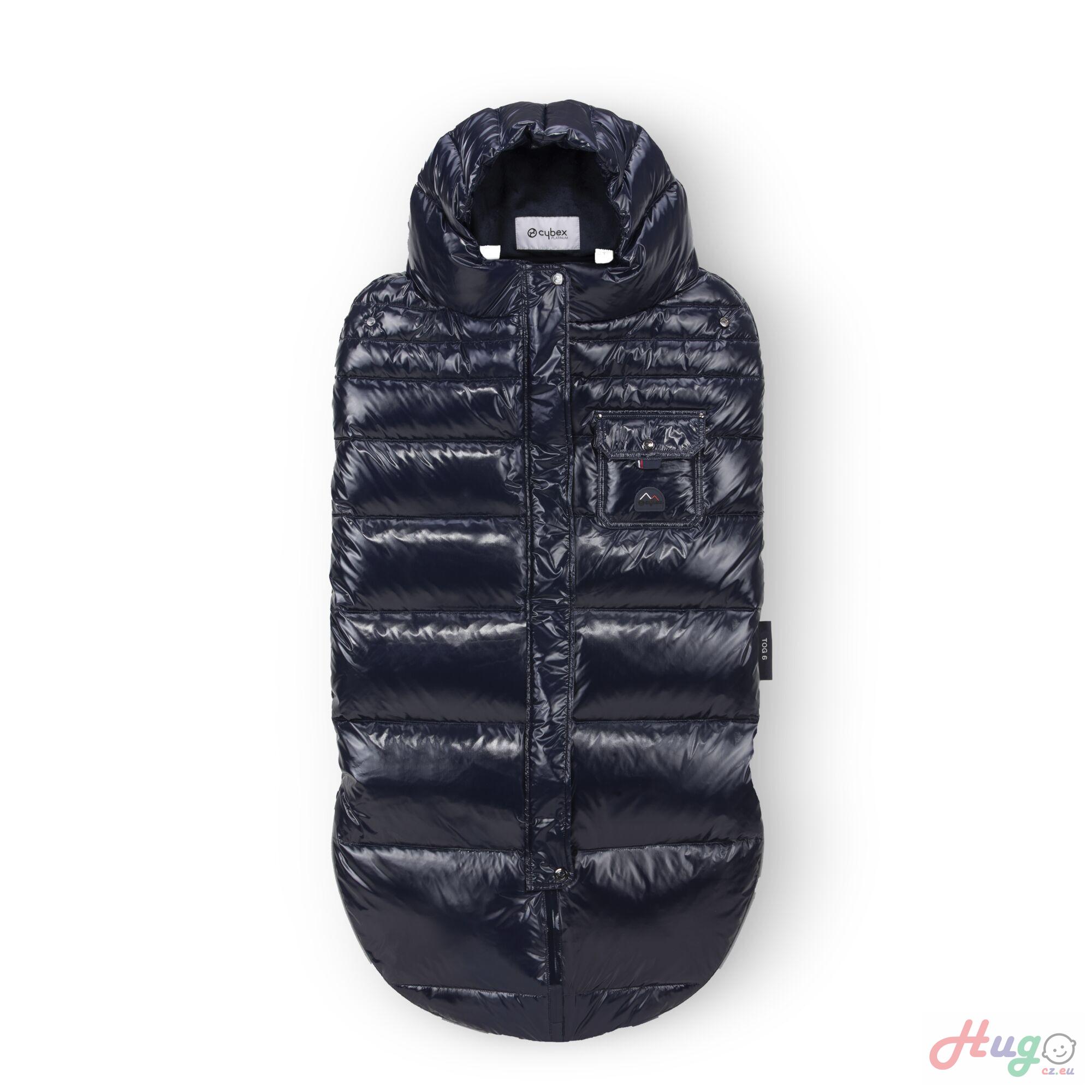 CYBEX fusak Platinum Winter Footmuff , Nautical Blue