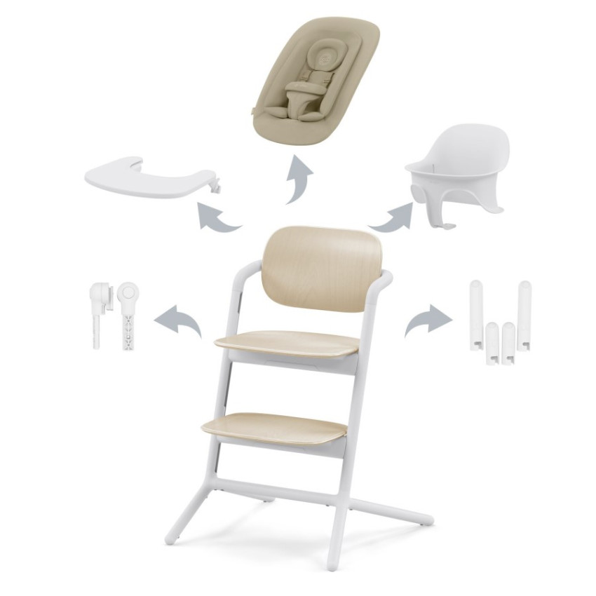 CYBEX Gold Lemo 4-in-1, Sand White