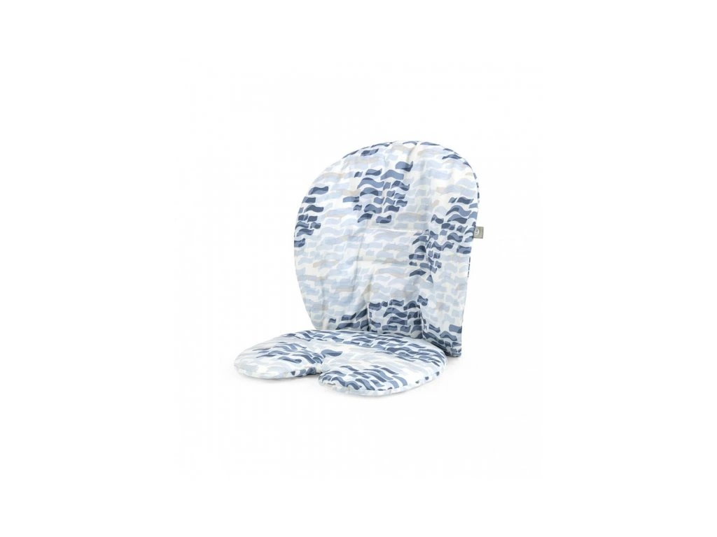 STOKKE Steps Cushion, Waves Blue