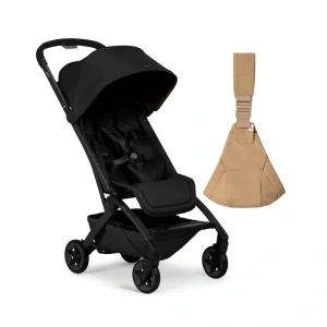 Joolz Aer2 kočárek | Space black Bundle set s Ergobaby Upsie
