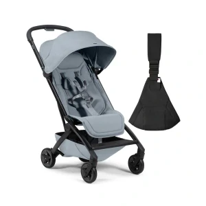 AER2 kočárek | Pebble grey Bundle set s Ergobaby Upsie