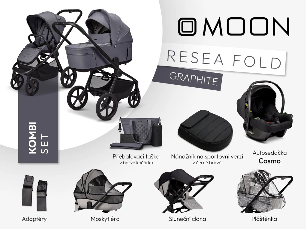 ReSea FOLD kombi set - GRAPHITE