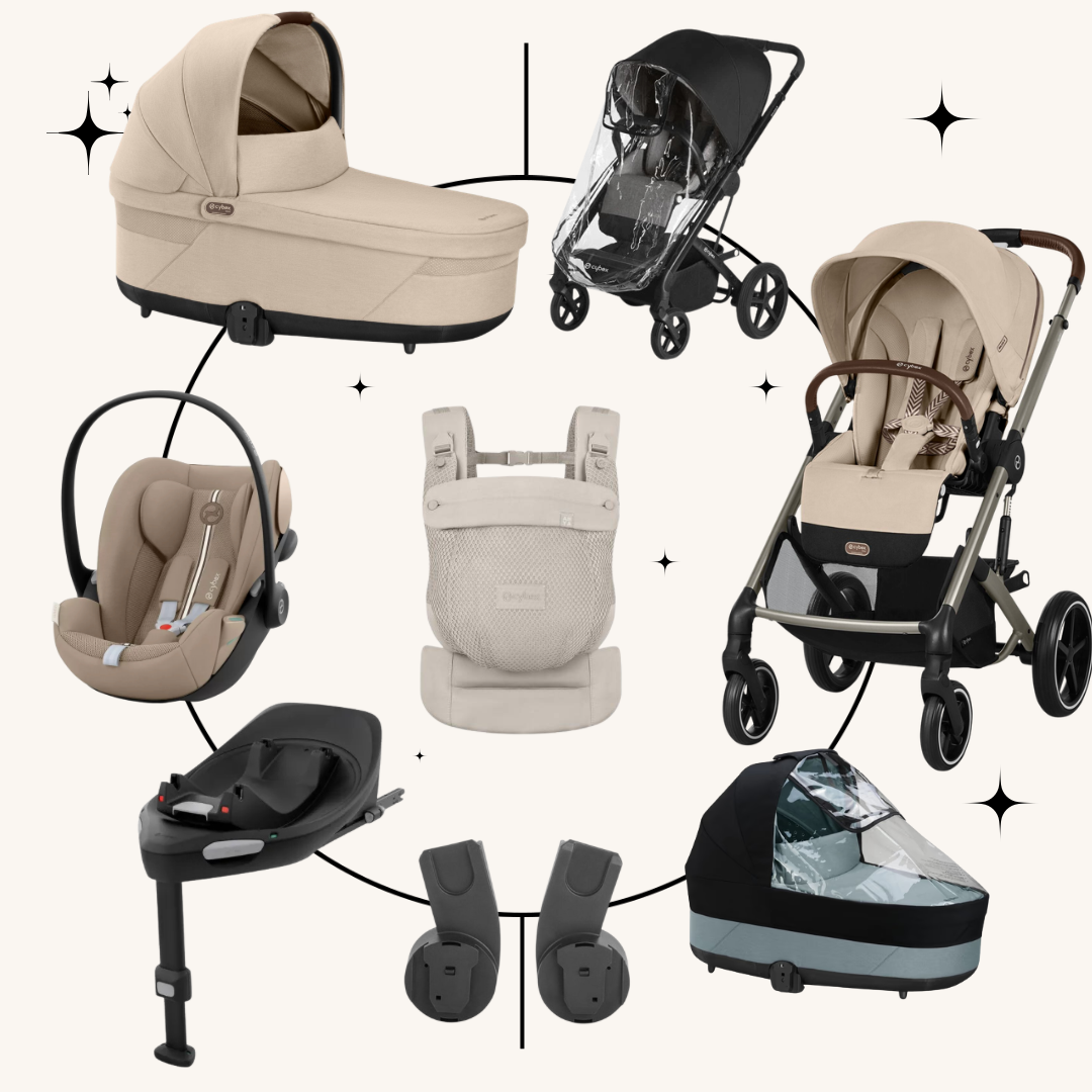AKČNÍ SET XL CYBEX Balios S Lux + nosítko Amya, Almond Beige