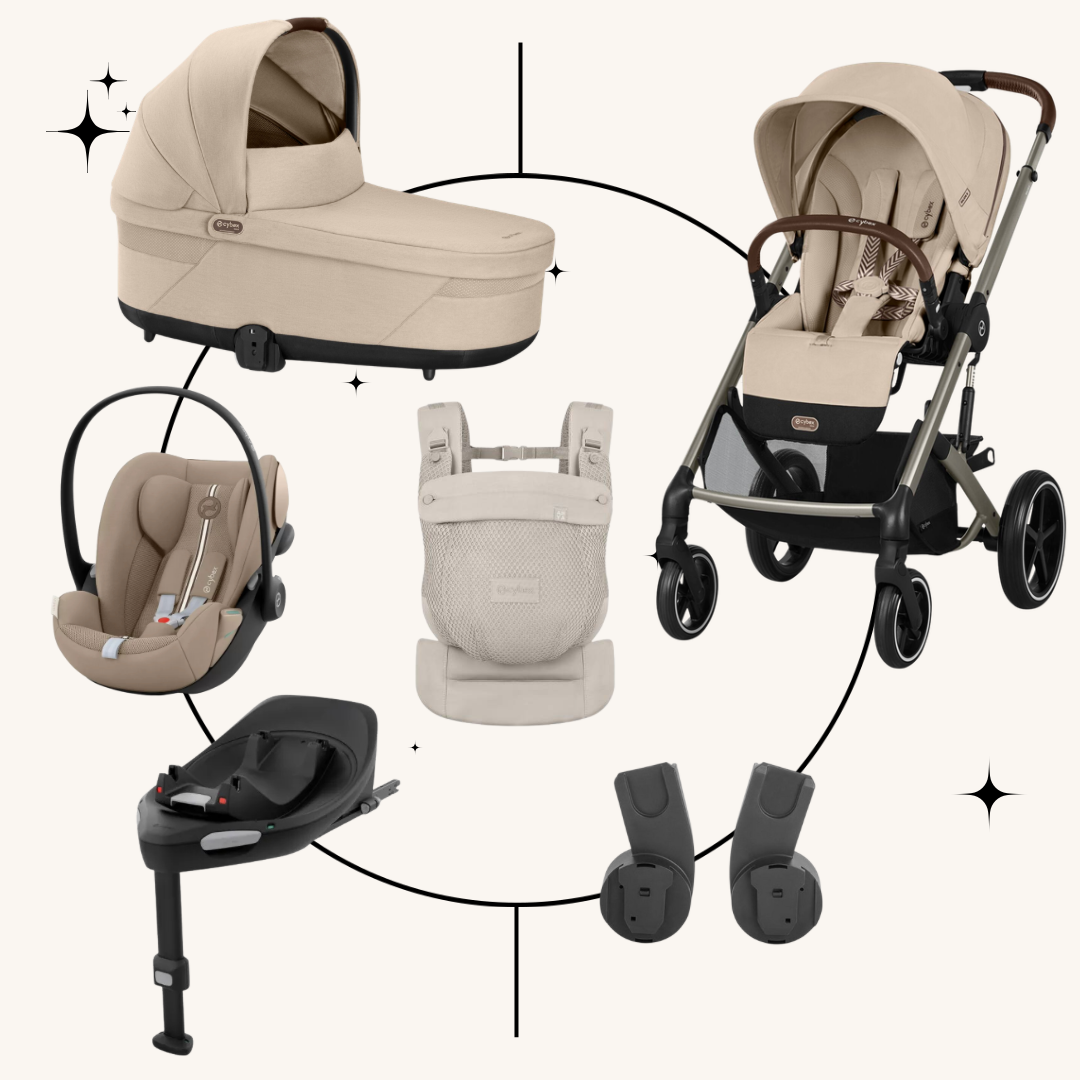AKČNÍ SET M CYBEX Balios S Lux + nosítko Amya, Almond Beige