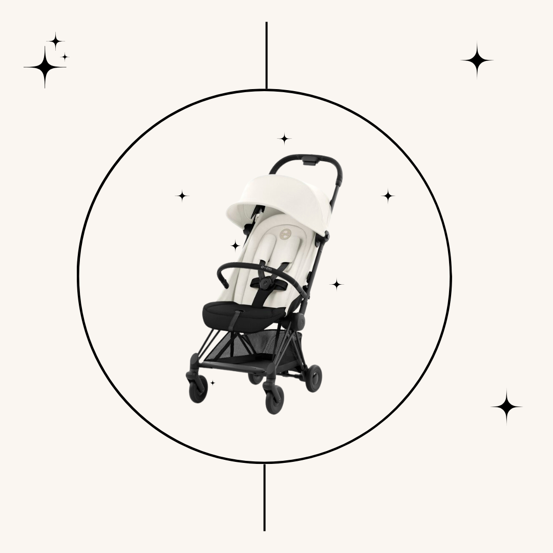 CYBEX Coya + Madlo Zdarma, Matt Black / Off White