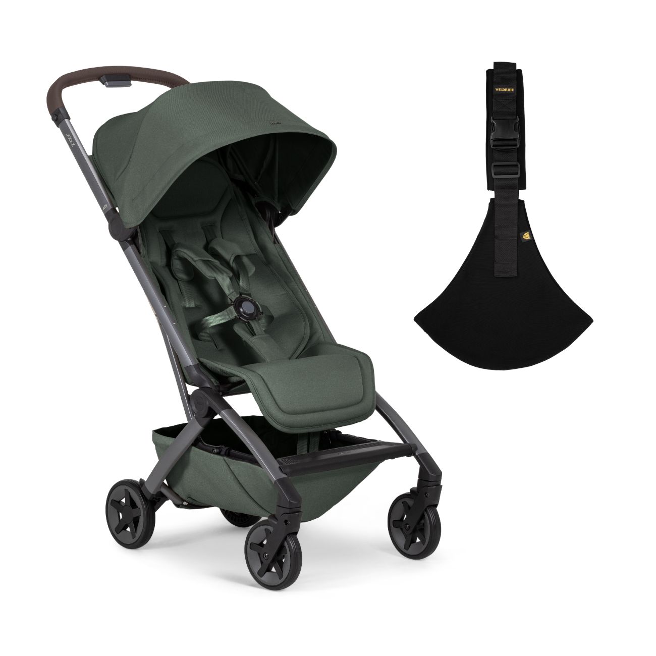 Joolz AER2 kočárek s nosítkem Wildride, Forest green