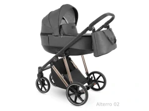 Dětský kočárek Camarelo Alterro Limited, Šedá