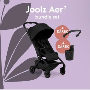 Joolz AER2 kočárek BUNDLE SET | Black