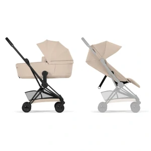 CYBEX Coya set s korbou, Cozy Beige Matt Black