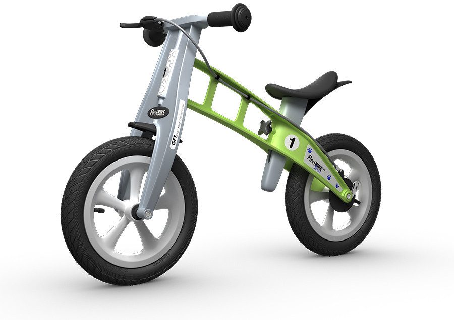 FirstBIKE Street s brzdou, Green