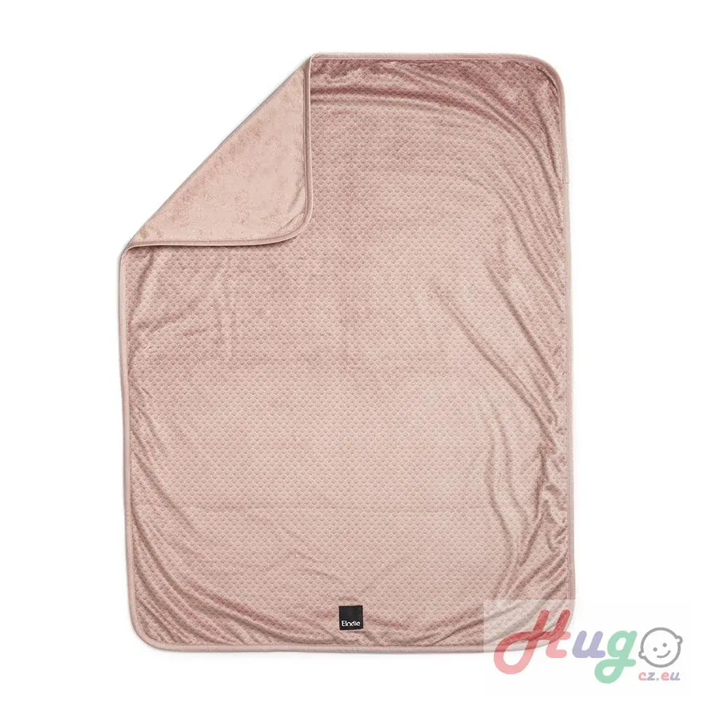 Sametová deka Elodie Details - Pink Nouveau