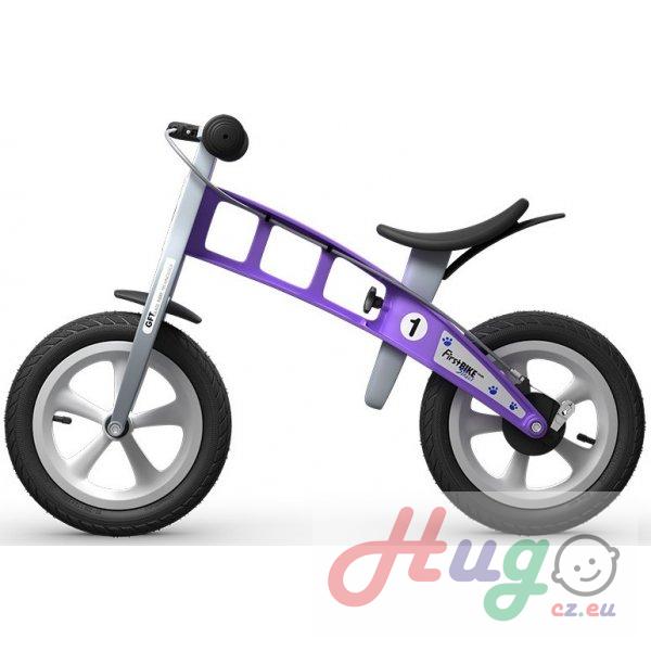 FirstBIKE Street s brzdou, Violet