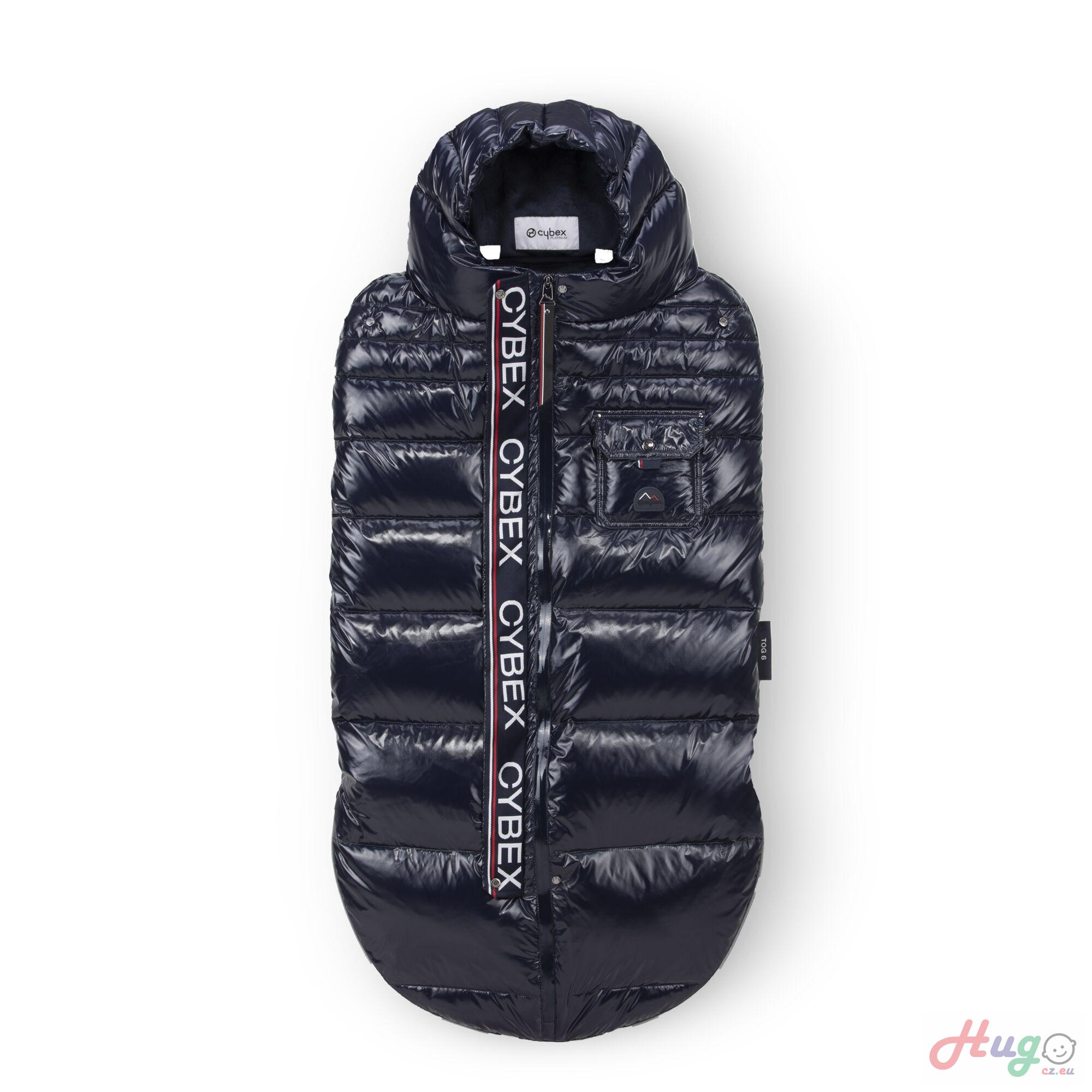 CYBEX fusak Platinum Winter Footmuff , Nautical Blue