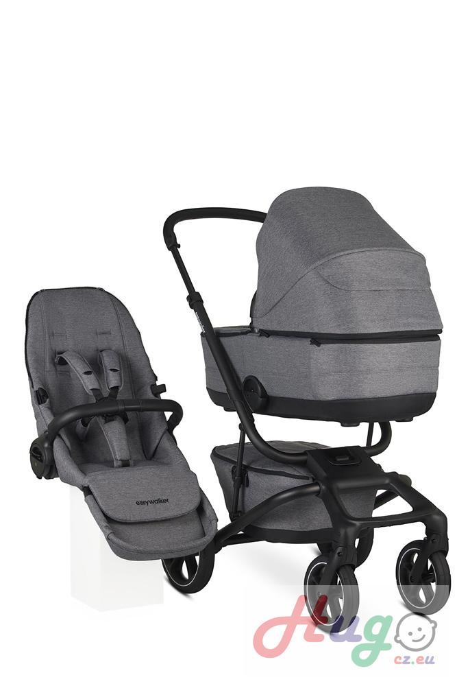 EASYWALKER Set 3XL kočárek Jimmey s příslušenstvím, Iris Grey