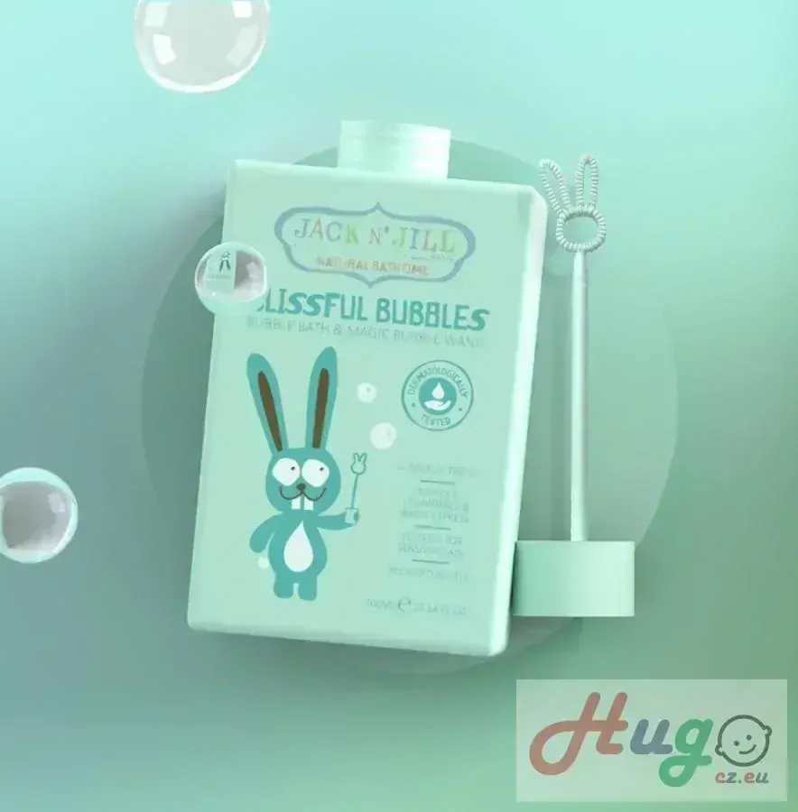 JACK N´JILL Hravá pěna do koupele s bublifukem