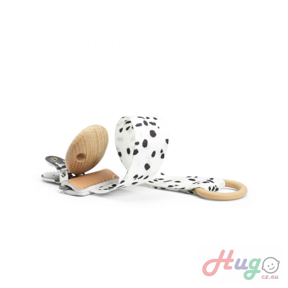 Dřevěný klips na dudlík Elodie Details - Dalmatian Dots
