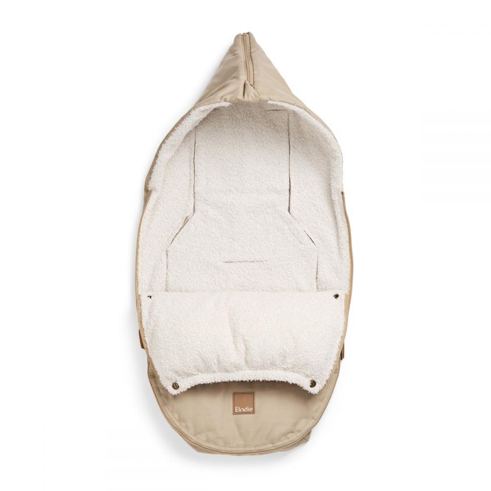 Fusak do autosedačky Elodie Details - Pure Khaki