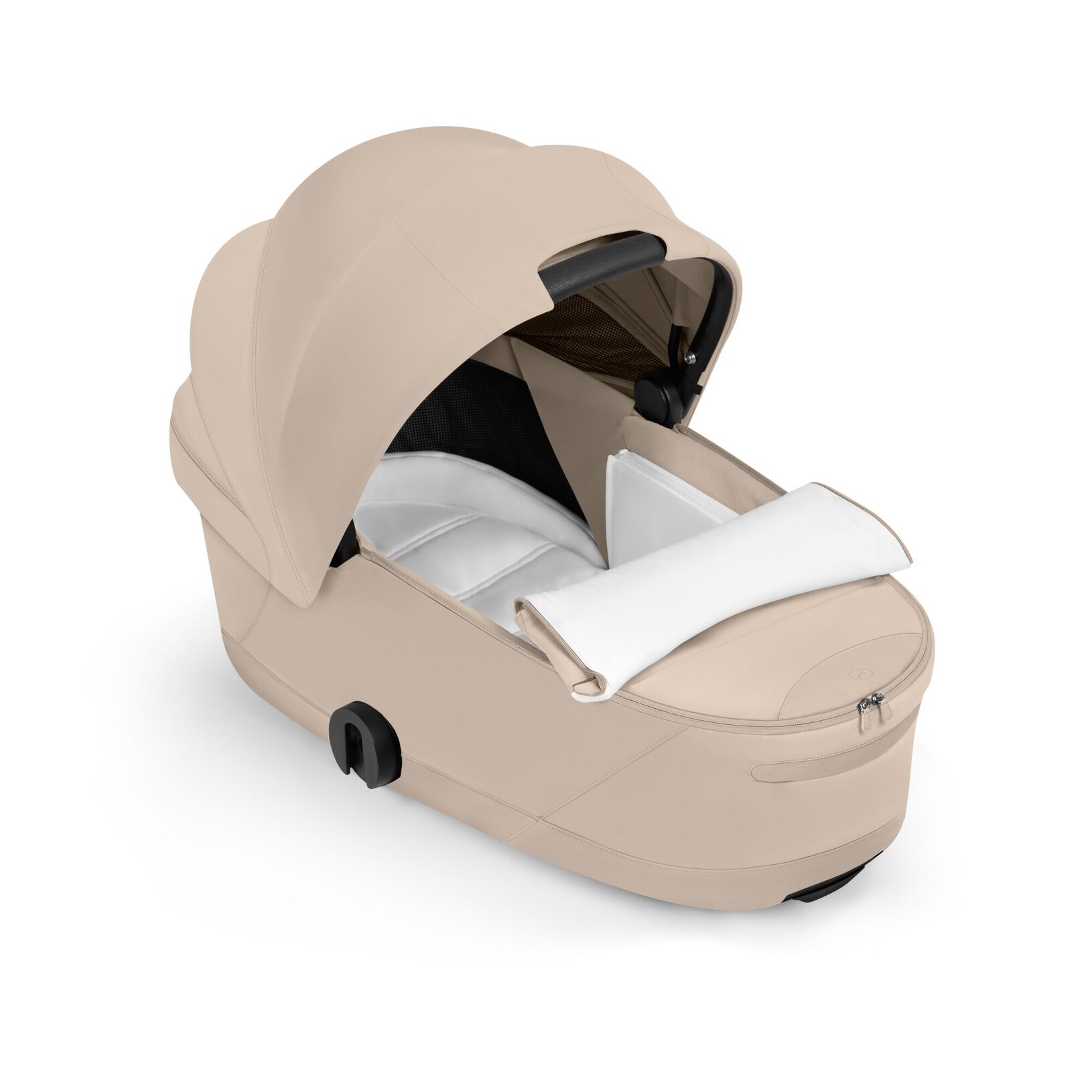 CYBEX Priam Fold Lux Carry Cot Style Collection, Cozy Beige