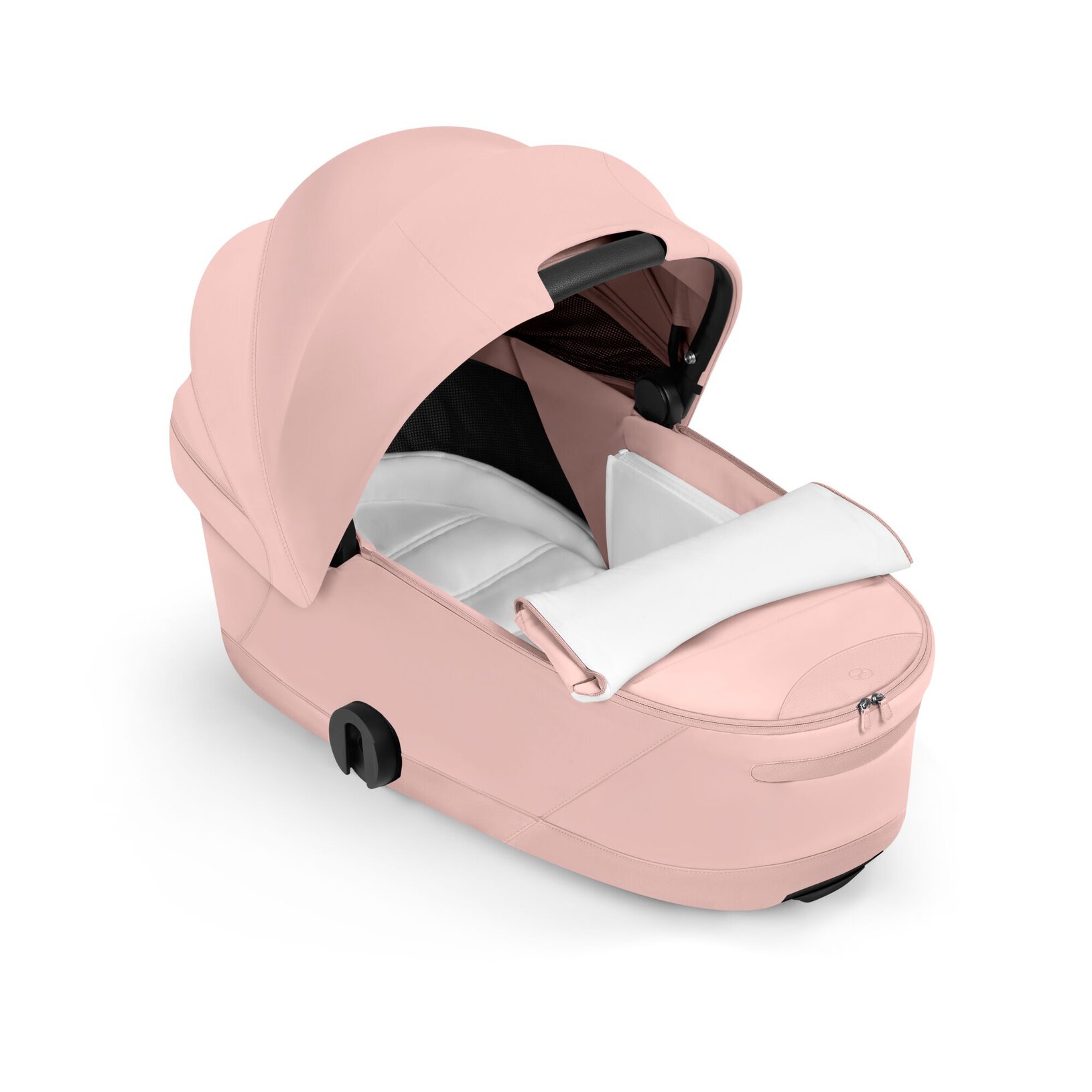 CYBEX Priam Fold Lux Carry Cot Style Collection, Peach Pink