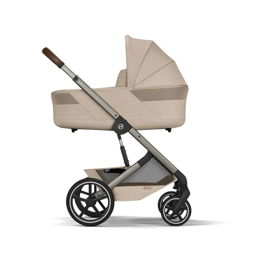 CYBEX NEW Balios S Lux s korbou Balios Cot S Lux, Almond Beige