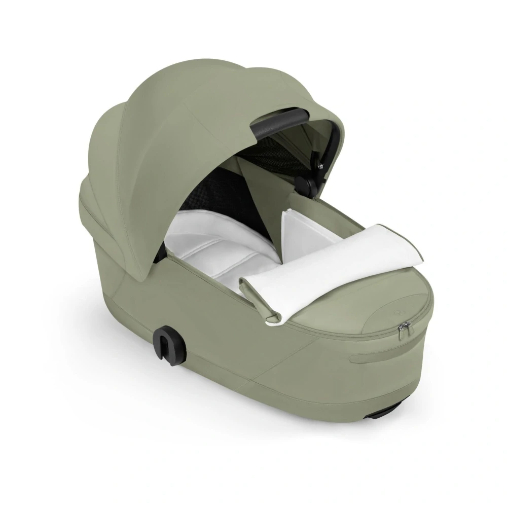 CYBEX Priam Fold Lux Carry Cot Style Collection, Sage Green