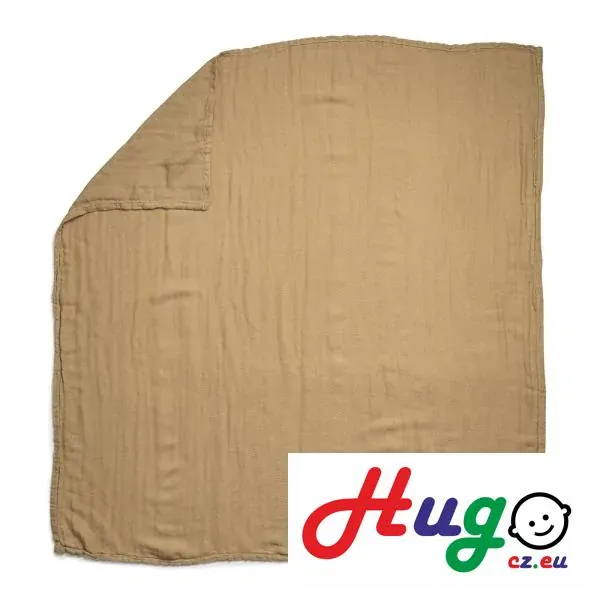 Deka z bambusového mušelínu Elodie Details - Warm Sand