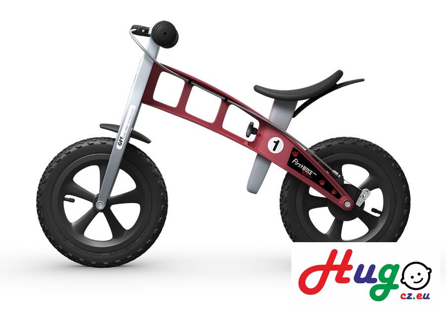 FirstBIKE Cross s brzdou, Red