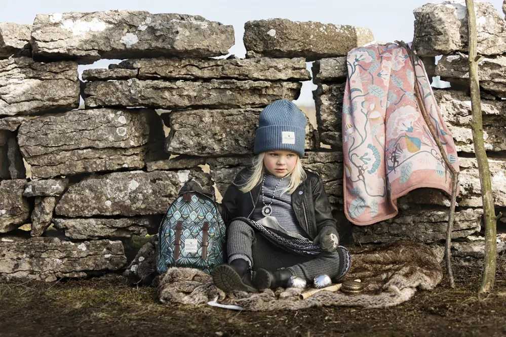 Vlněná čepice Elodie Details Tender blue