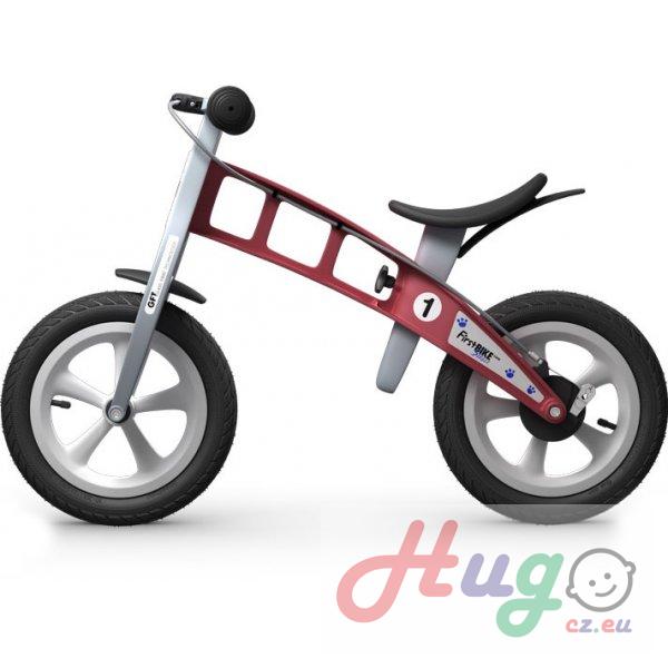 FirstBIKE Street s brzdou, Red