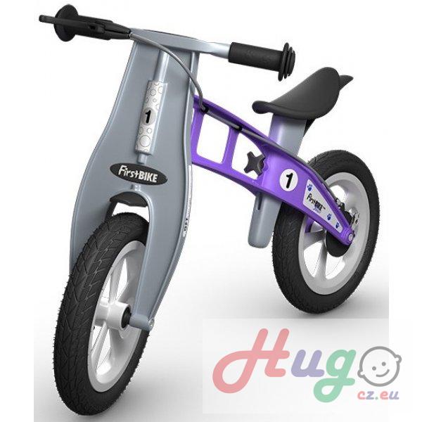 FirstBIKE Street s brzdou, Violet