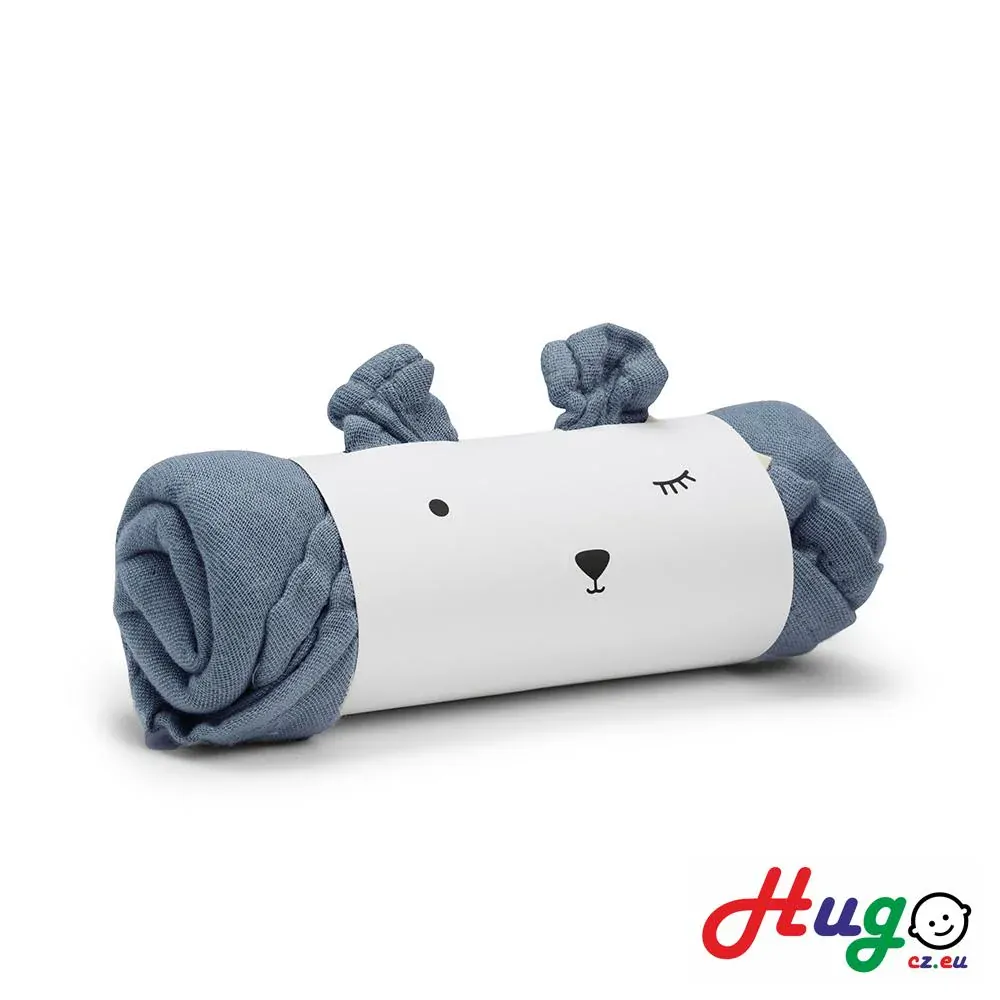 Deka z bambusového mušelínu Elodie Details - Tender Blue