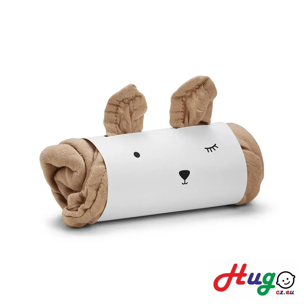 Deka z bambusového mušelínu Elodie Details - Faded Rose