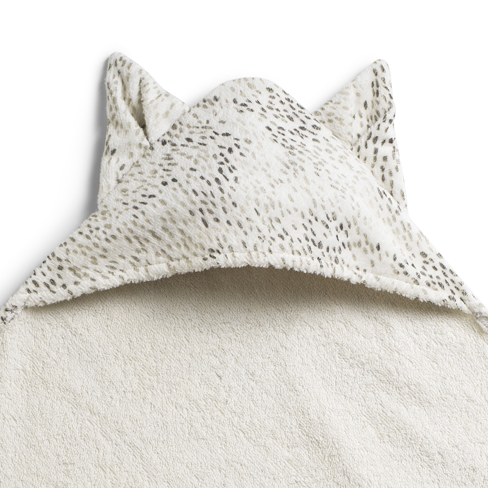 Osuška s kapucí Elodie Details - Dots of Fauna |Kitty