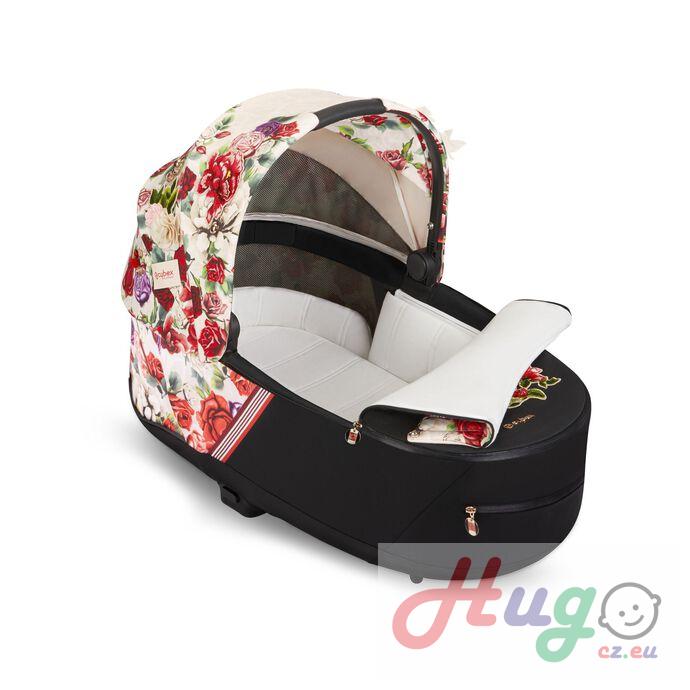 CYBEX Priam Lux Carry Cot Fashion, Spring Blossom Light 2023