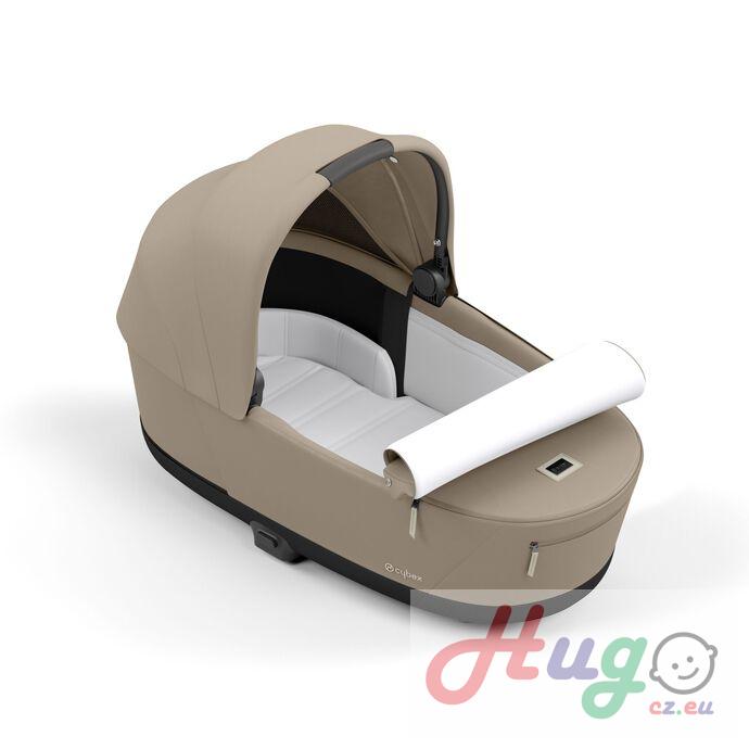 CYBEX Priam Lux Carry Cot, Cozy Beige