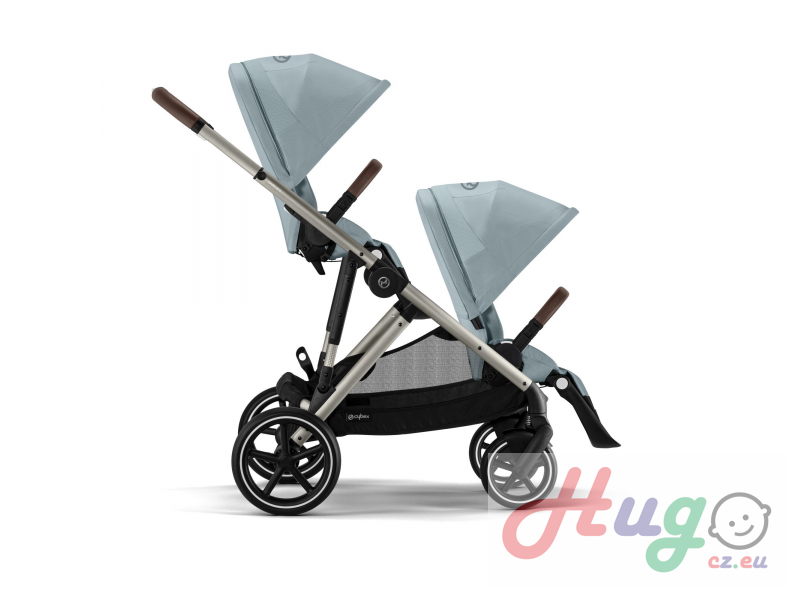CYBEX Gazelle S Seat SILVER Sky Blue/Mid Blue 2025