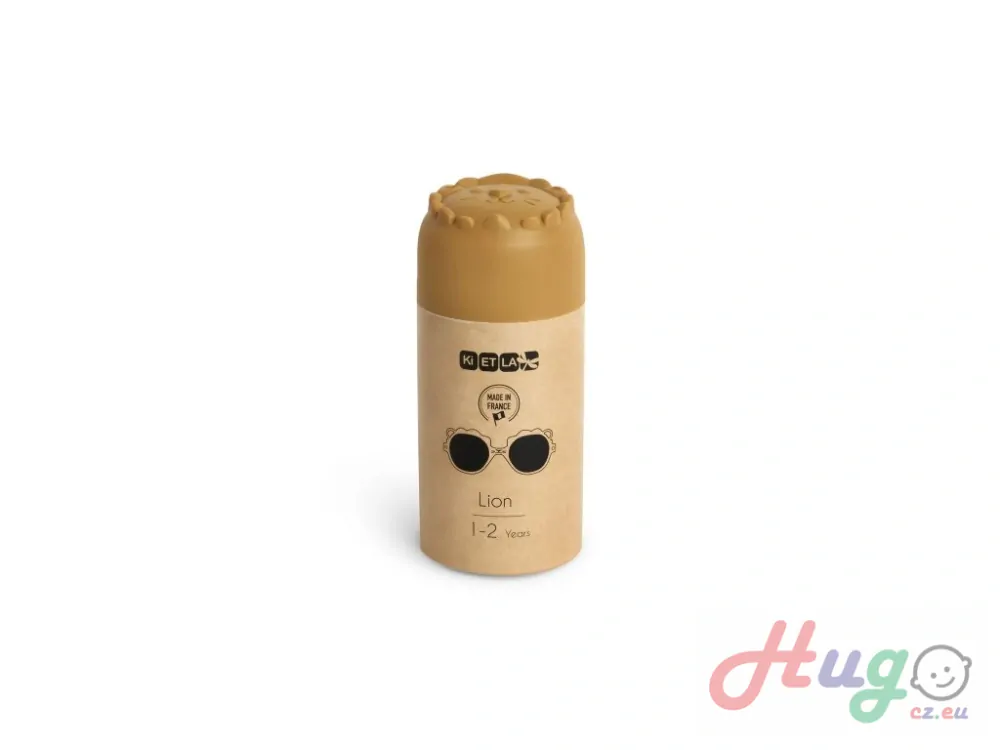 KiETLA dětské sluneční brýle LION 1-2 roky, honey