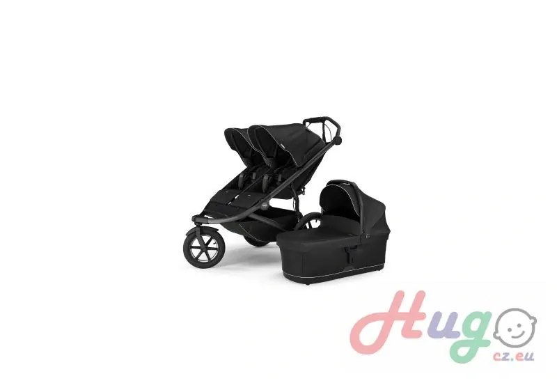 THULE Urban Glide 3 double Magnetic Buckle, Black on black