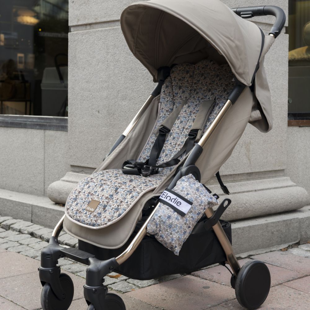 Podložka do kočárku Elodie Details - Blue Garden Light