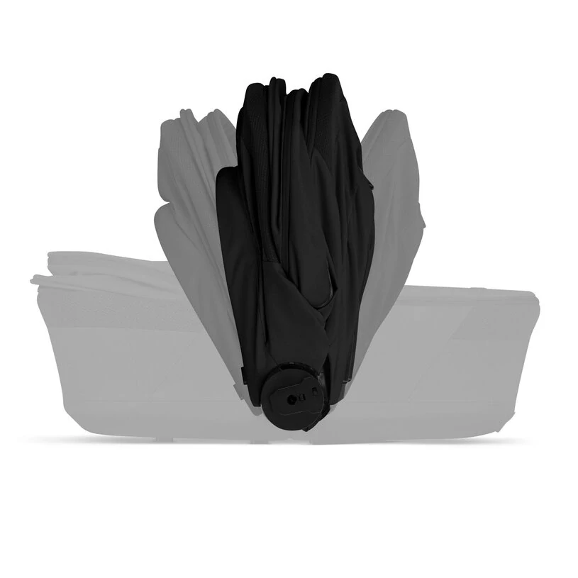 CYBEX NEW Balios S Lux se skládací korbičkou Fold Cot, Moon Black