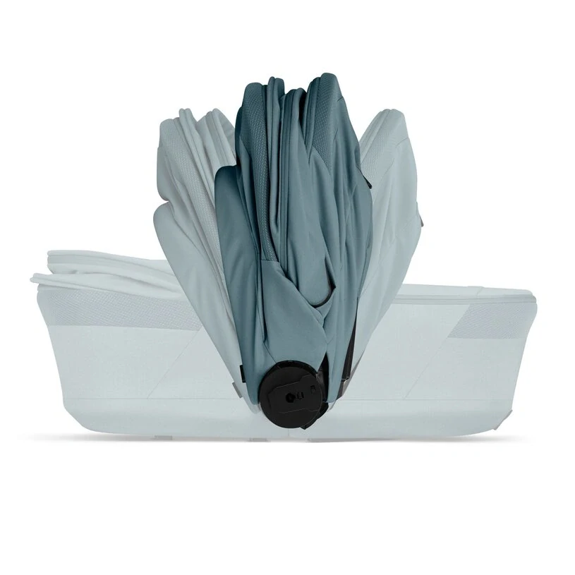 CYBEX NEW Balios S Lux se skládací korbičkou Fold Cot, Stormy Blue 