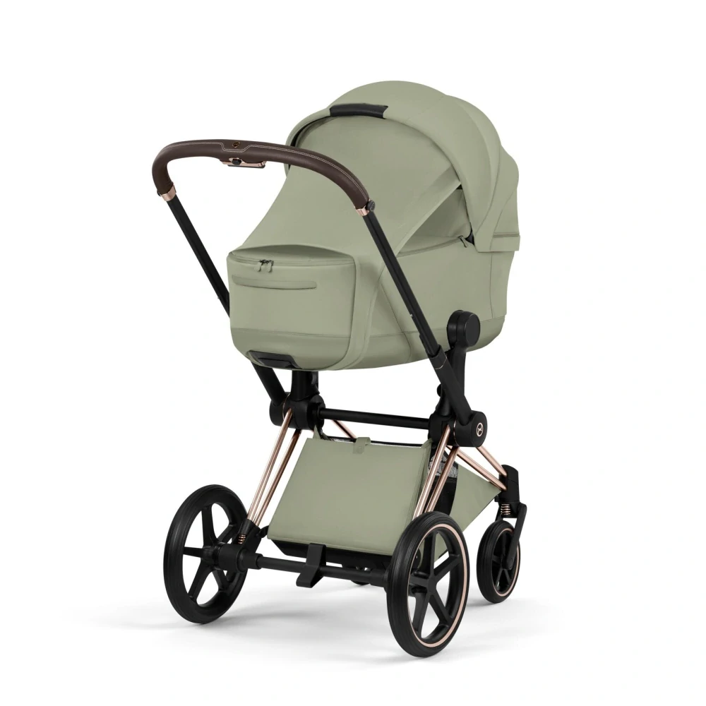 CYBEX Priam Fold Lux Carry Cot Style Collection, Sage Green