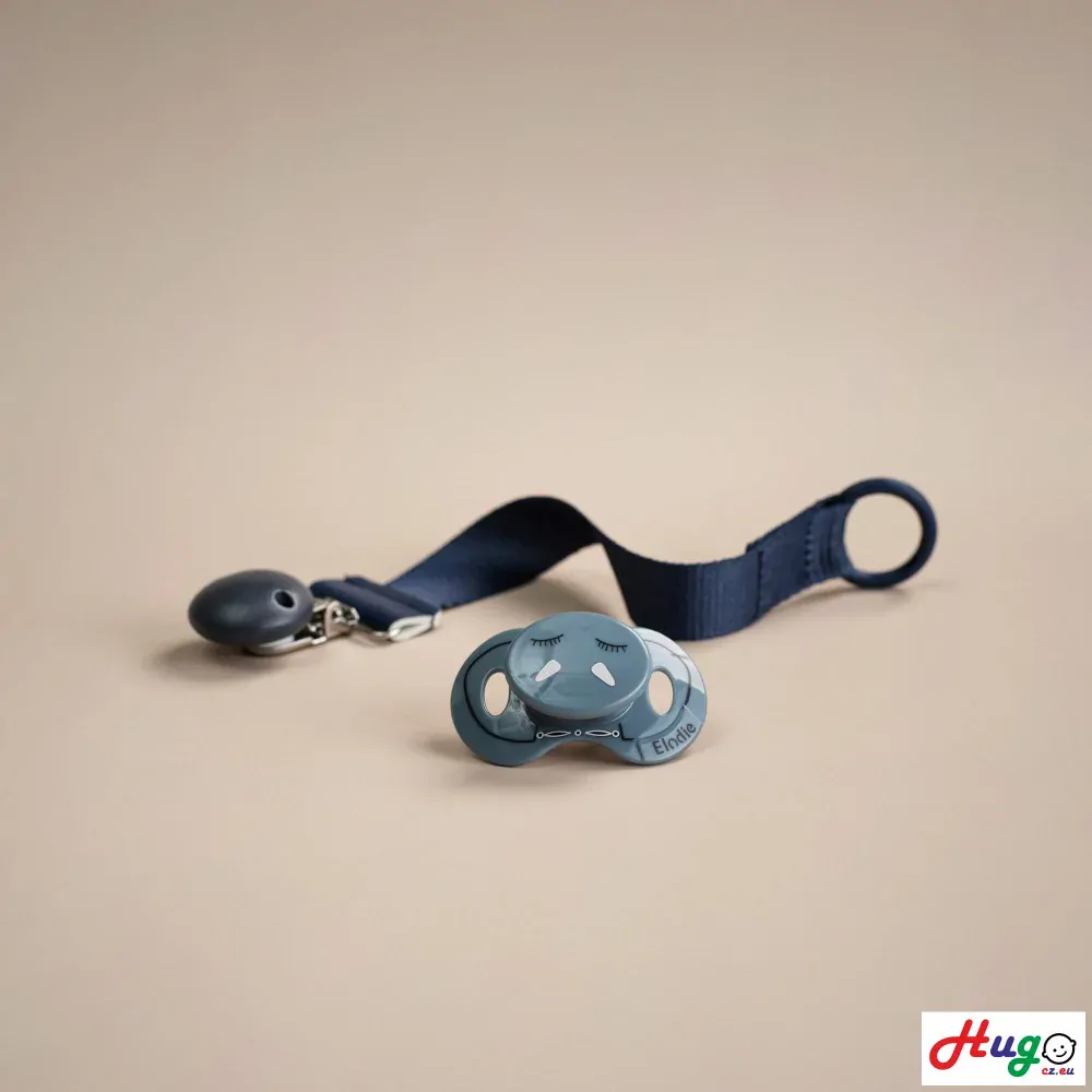 Dřevěný klips na dudlík Elodie Details - Juniper Blue