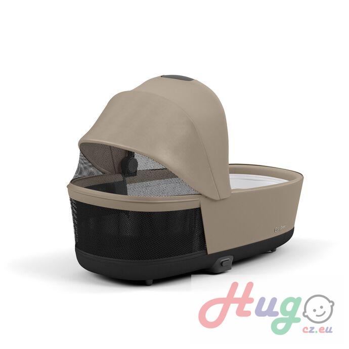 CYBEX Priam Lux Carry Cot, Cozy Beige