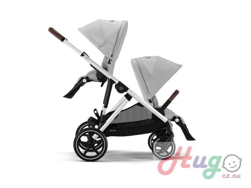 CYBEX Gazelle S SILVER,Lava Grey/Mid Grey