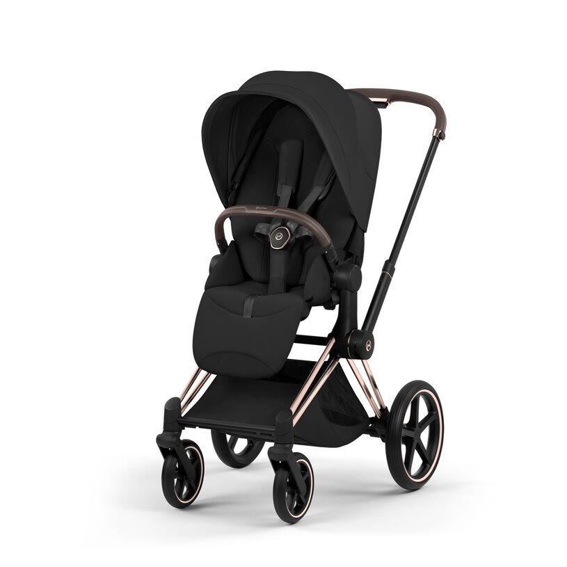 CYBEX Priam Comfort Set, Sepia Black (Rosegold Frame)