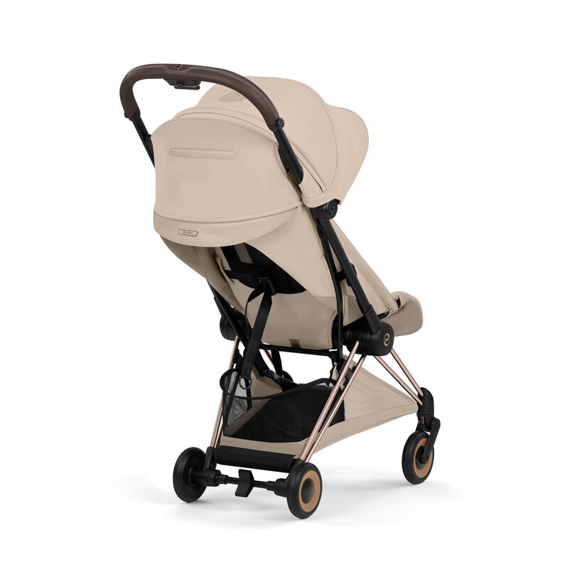 CYBEX Coya- Style Collection 2026, Cozy Beige Rosegold Frame
