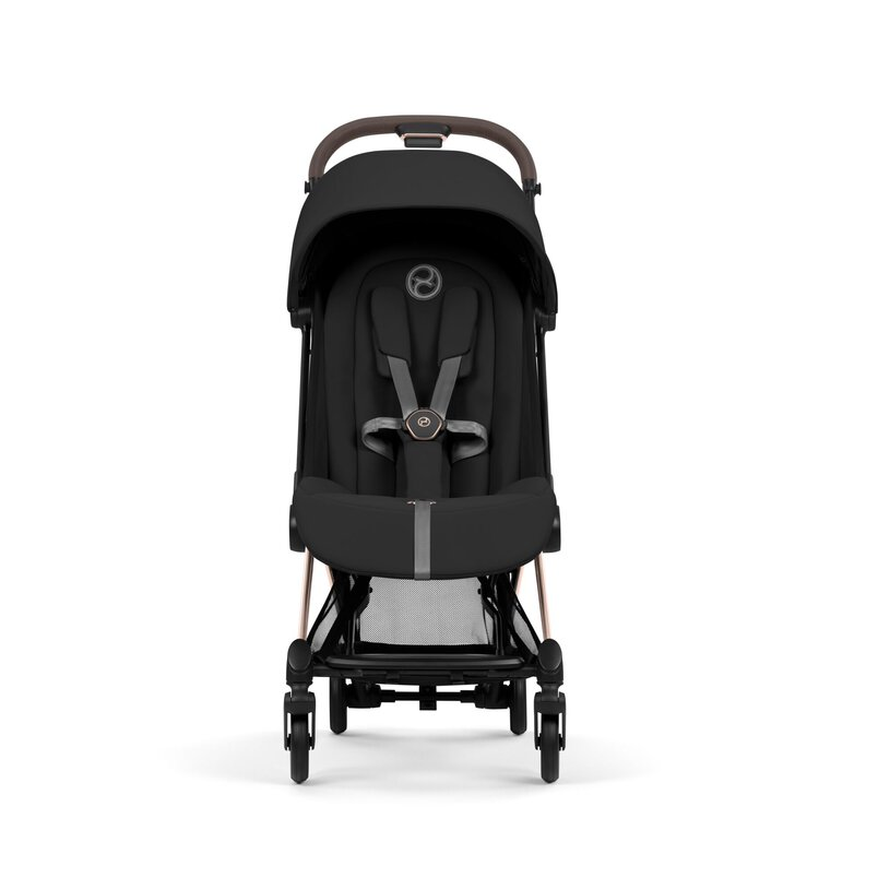  CYBEX Coya set s korbou  2026, Sepia Black Rosegold Frame